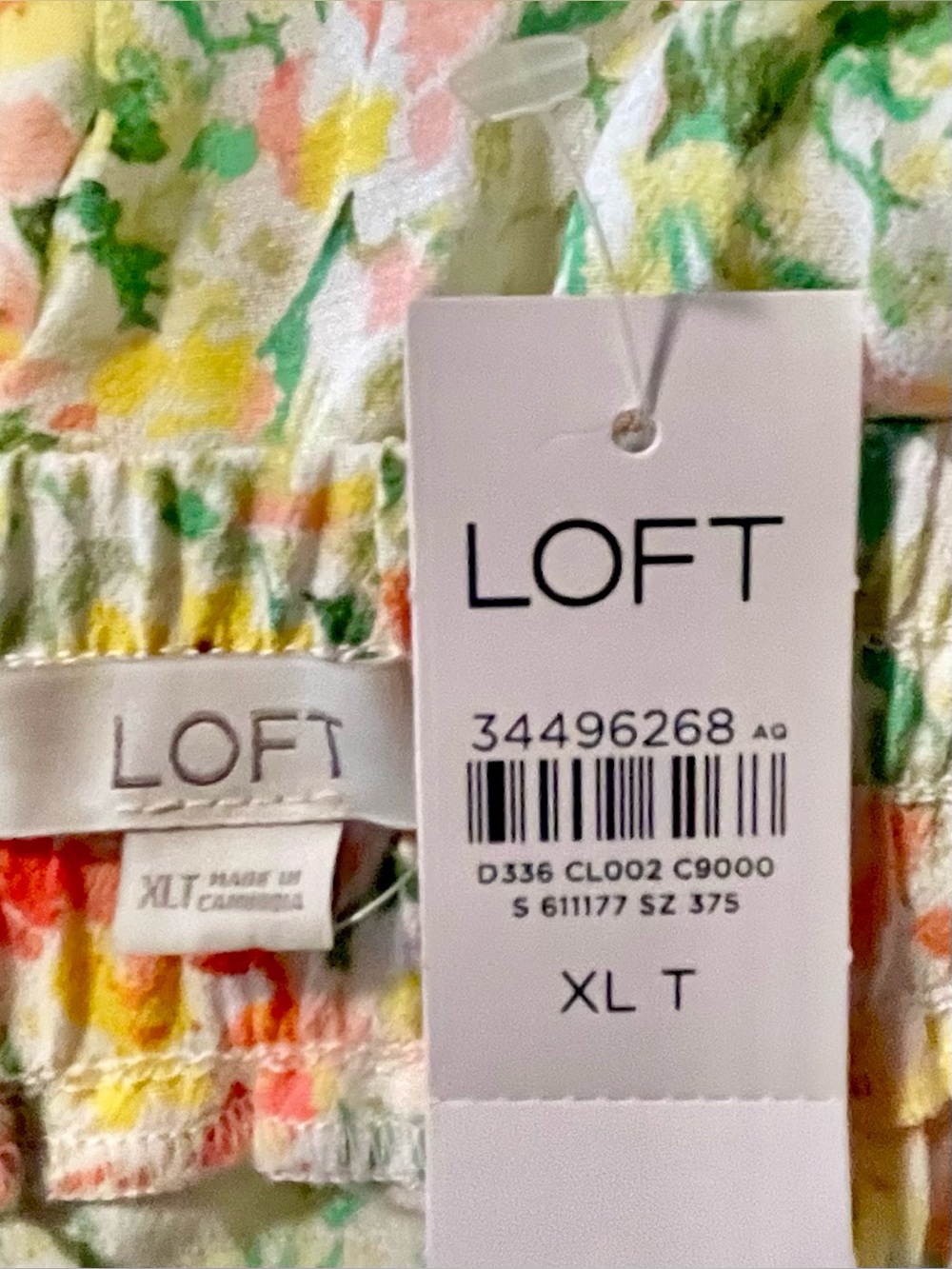 LOFT Floral Ruffle-Hem Mini Skirt
SIZE XL Tall **NEW WITH TAGS** - Picture 10 of 10